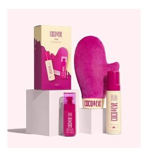 BNIB - Coco & Eve SUNNY HONEY Tan Obsession Self Tanning Set Shade Medium